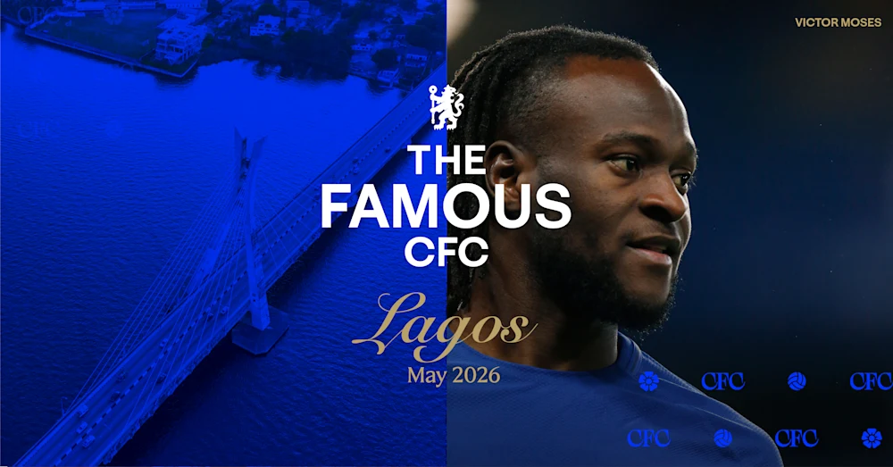 Chelsea FC to Visit Lagos with Victor Moses in May