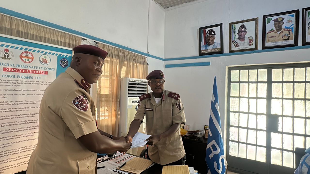 Ogun FRSC Commander Implements Zero Tolerance for Extortion