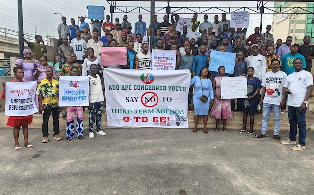 Ekiti APC Youths Protest Against Consensus Candidates