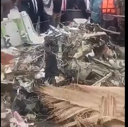 Ondo Air Force Crash Recovery
