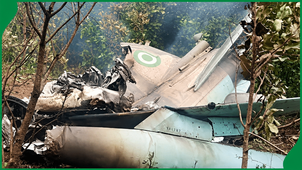 Ondo NAF Plane Crash Pollution