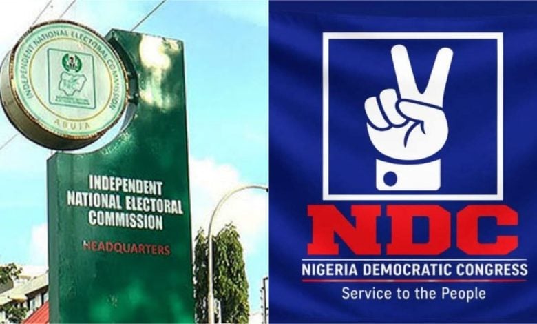 PDP NDC Legal Action Against INEC